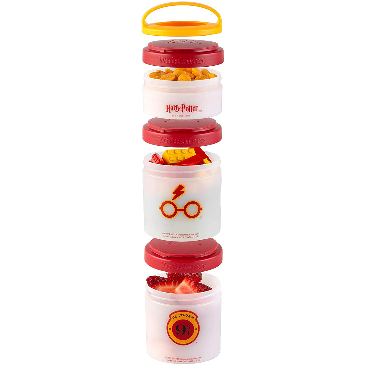 Whiskware Harry Potter Stackable Snack Pack Containers Whiskware