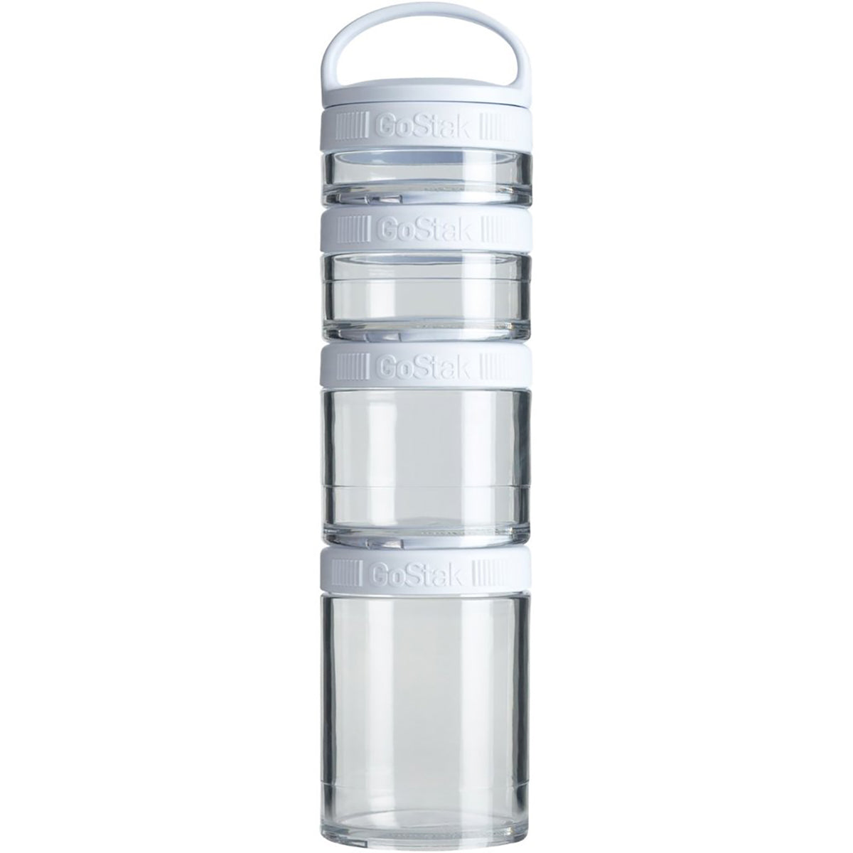 Blender Bottle GoStak Starter 4Pak Twist n' Lock Storage Jars Blender Bottle