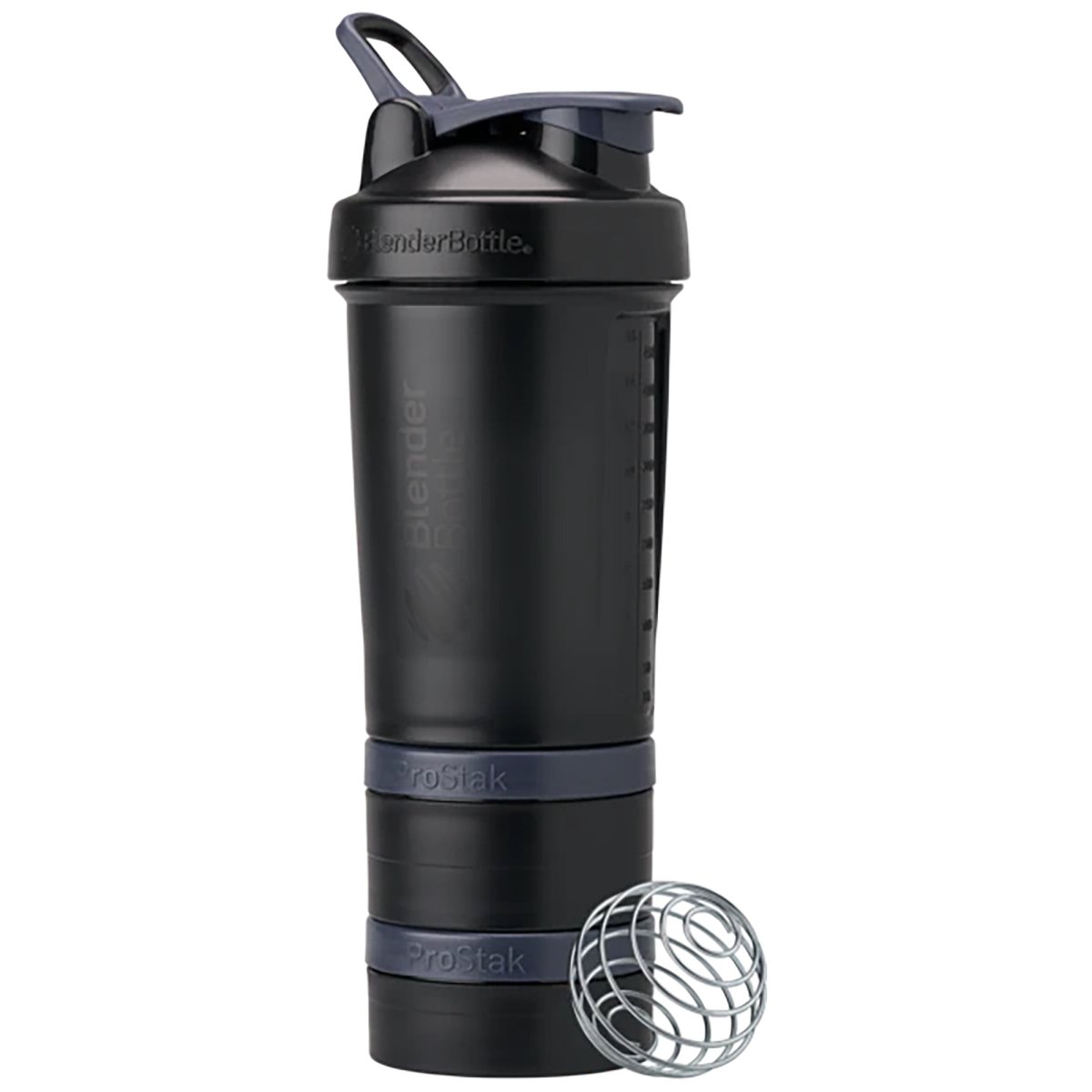 ब्लेंडर बोतल प्रोस्टैक 22 औंस शेकर बोतल पिल ऑर्गनाइज़र और स्टोरेज के साथ