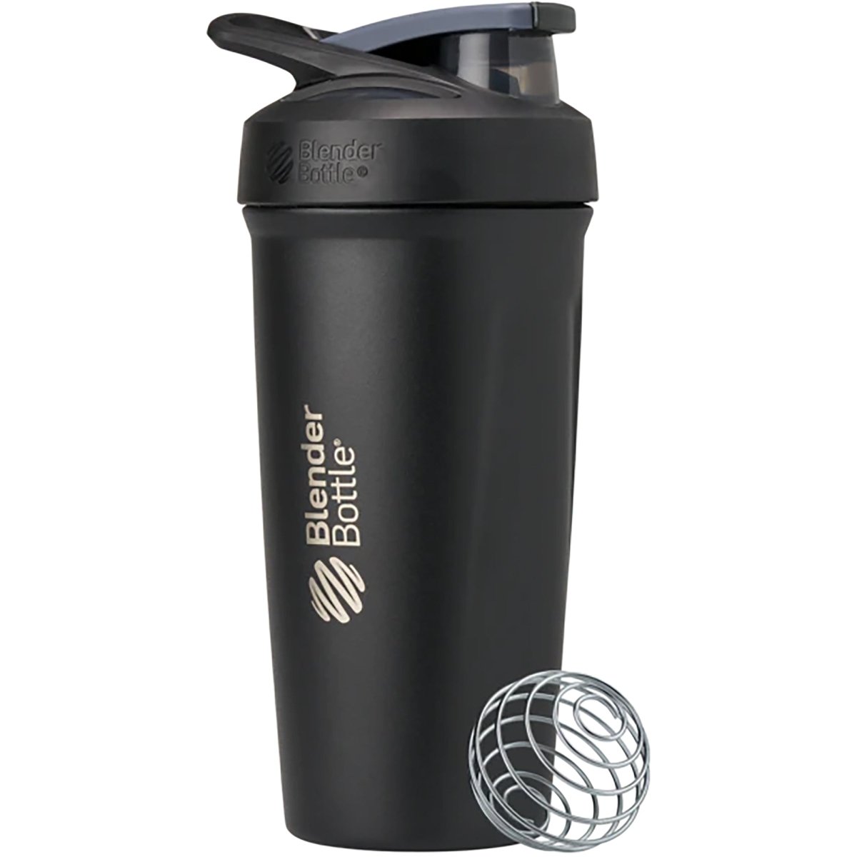 Blender Bottle 24 oz. Strada Insulated Stainless Steel Shaker Bottle w/ Loop Top - Forza Sports