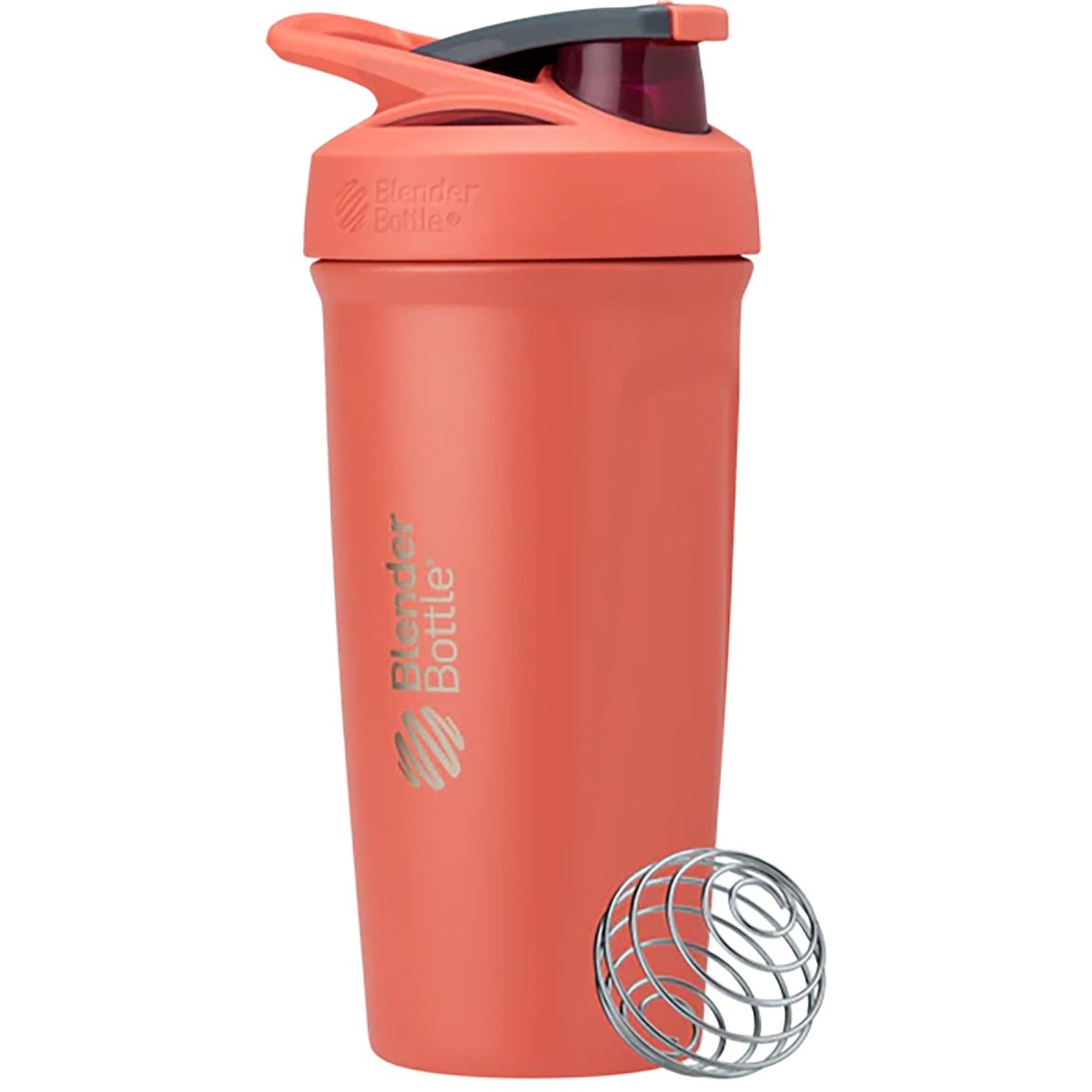 Blender Bottle 24 oz. Strada Insulated Stainless Steel Shaker Bottle w/ Loop Top - Forza Sports