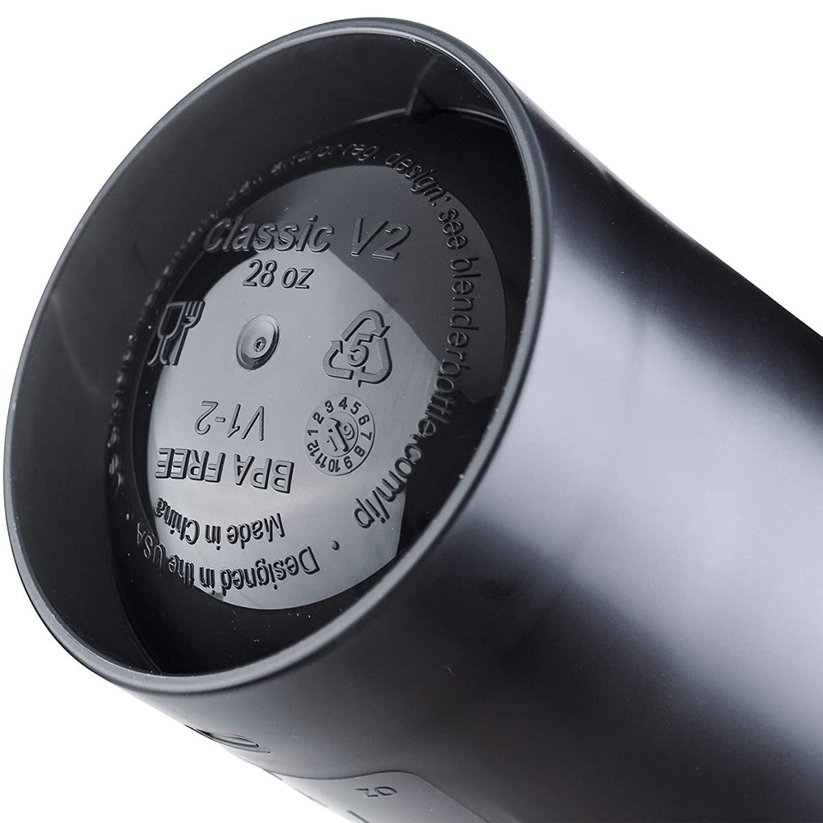 ब्लेंडर बोतल 28 औंस. लूप टॉप के साथ क्लासिक शेकर बोतल - फोर्ज़ा स्पोर्ट्स