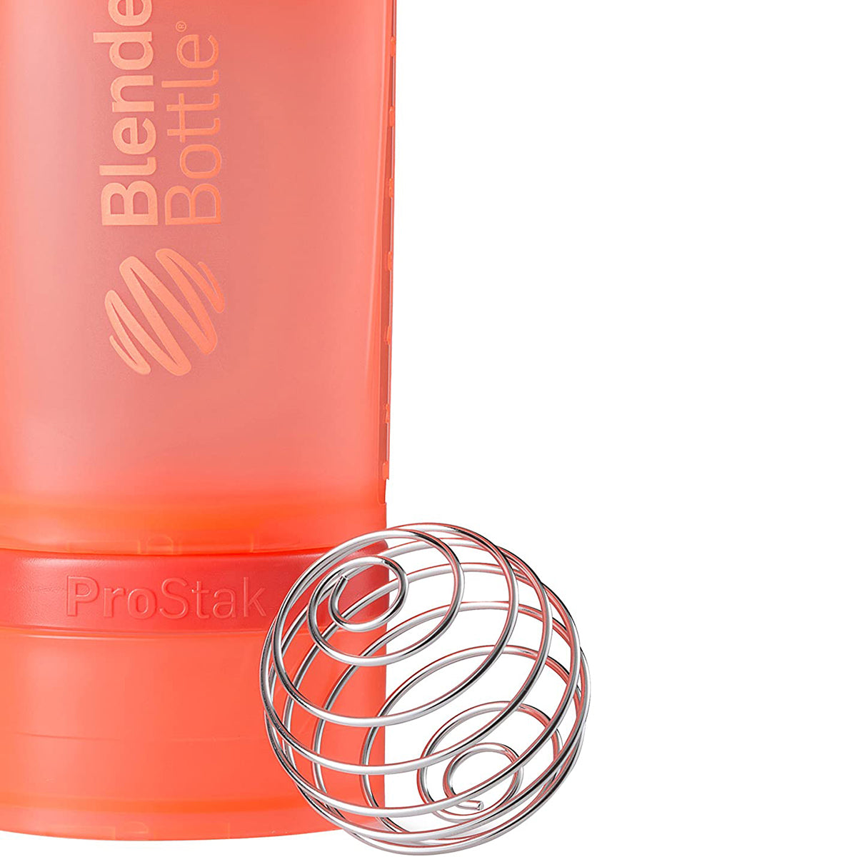 Blender Bottle ProStak 22 oz. Shaker with Loop Top - Clear/Pink 