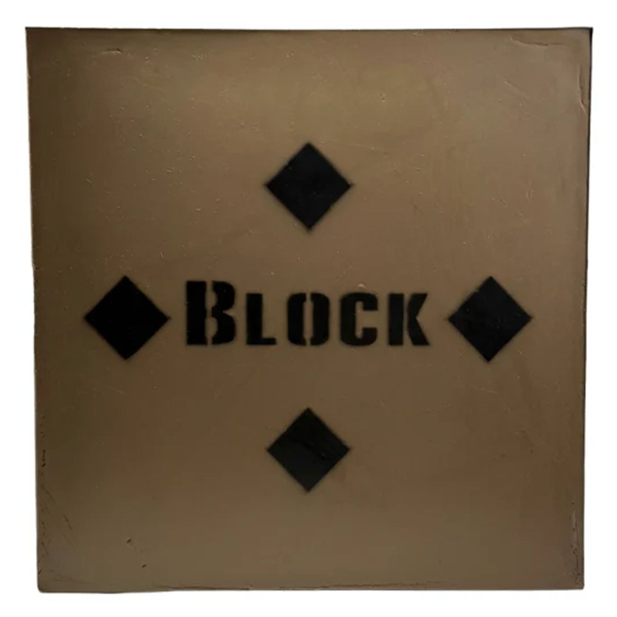 Block Targets Block 6 x 6 XD 6-Sided Foam Archery Target, 16"x16"x12" , Tan - Forza Sports