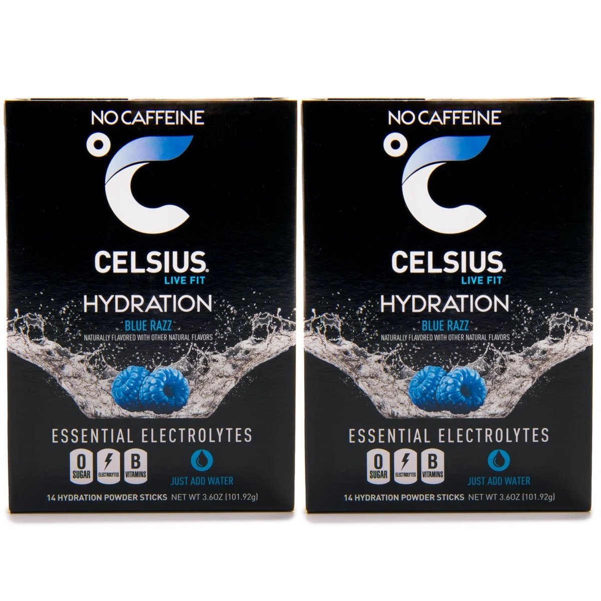 Celsius Hydration Sugar Free Electrolyte Drink Mix 2 Pack - Forza Sports