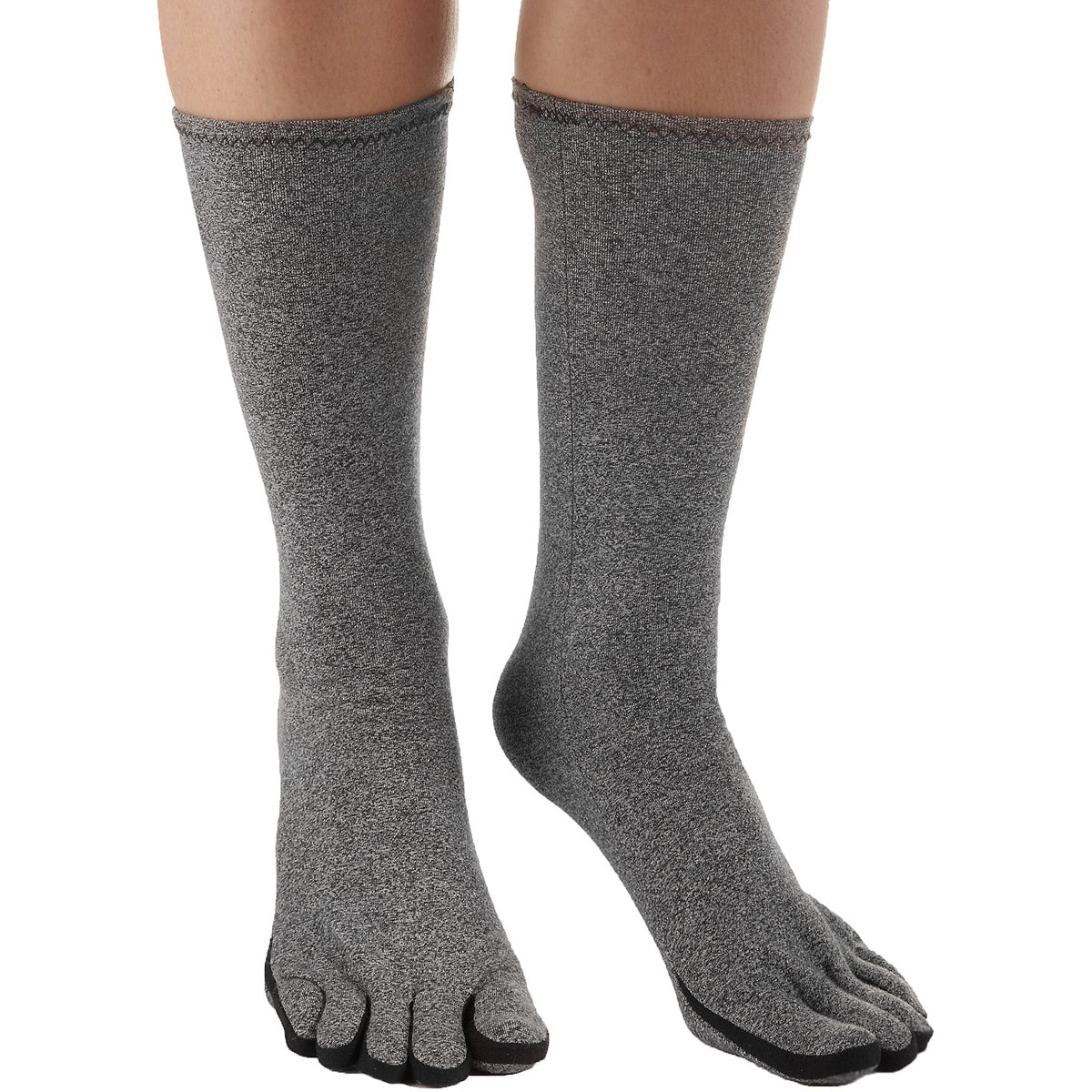 Brownmed IMAK Compression Arthritis Socks - Heather Gray IMAK
