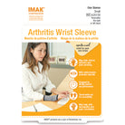 Brownmed IMAK Compression Arthritis Wrist Sleeve - Heather Gray IMAK