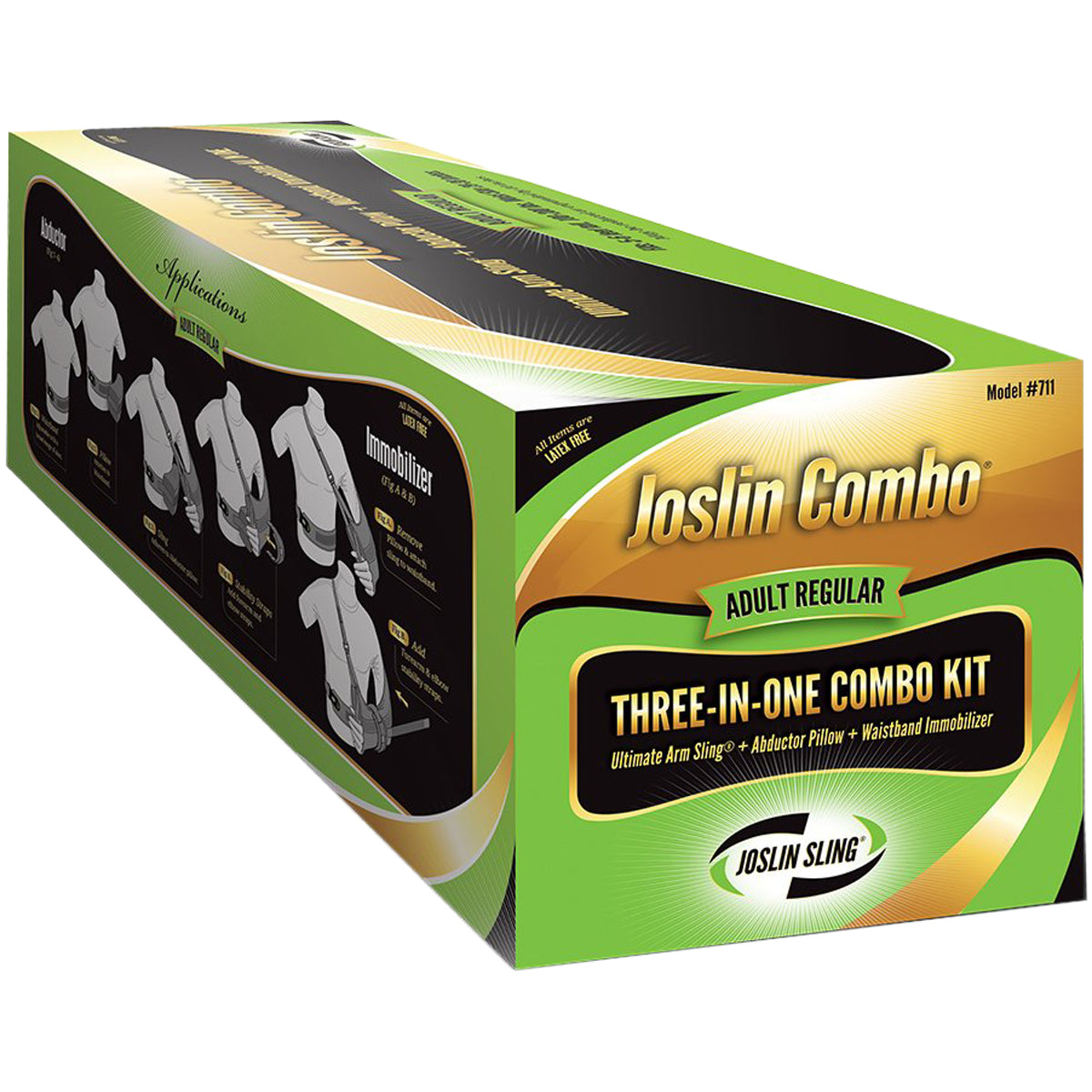 Joslin Combo Kit, Includes: Ultimate Arm Sling, Immobilizer, and Abductor Pillow Joslin