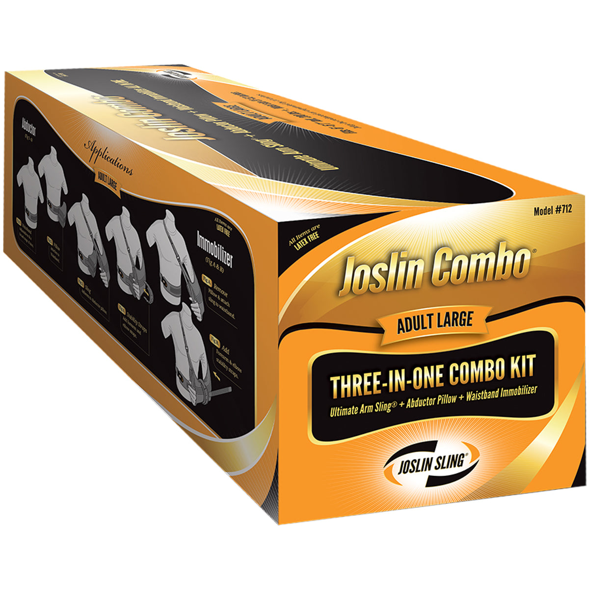 Joslin Combo Kit, Includes: Ultimate Arm Sling, Immobilizer, and Abductor Pillow Joslin