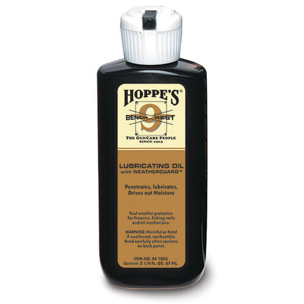 Hoppe's 2.25 oz. Bench Rest Lubricating Oil with Weatherguard Hoppe's