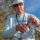 Shimano Brutas Silver Nickel Long Nose Pliers - Black/Cyan - Forza Sports