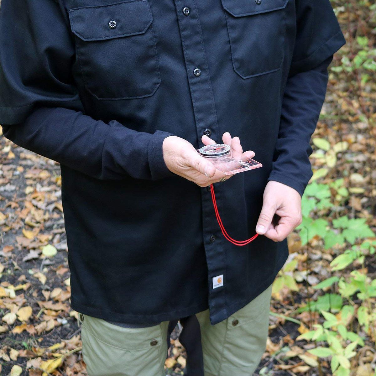 Coghlan's Deluxe Map Compass, Magnifier, Liquid Dampened Needle, Survival Tool - Forza Sports