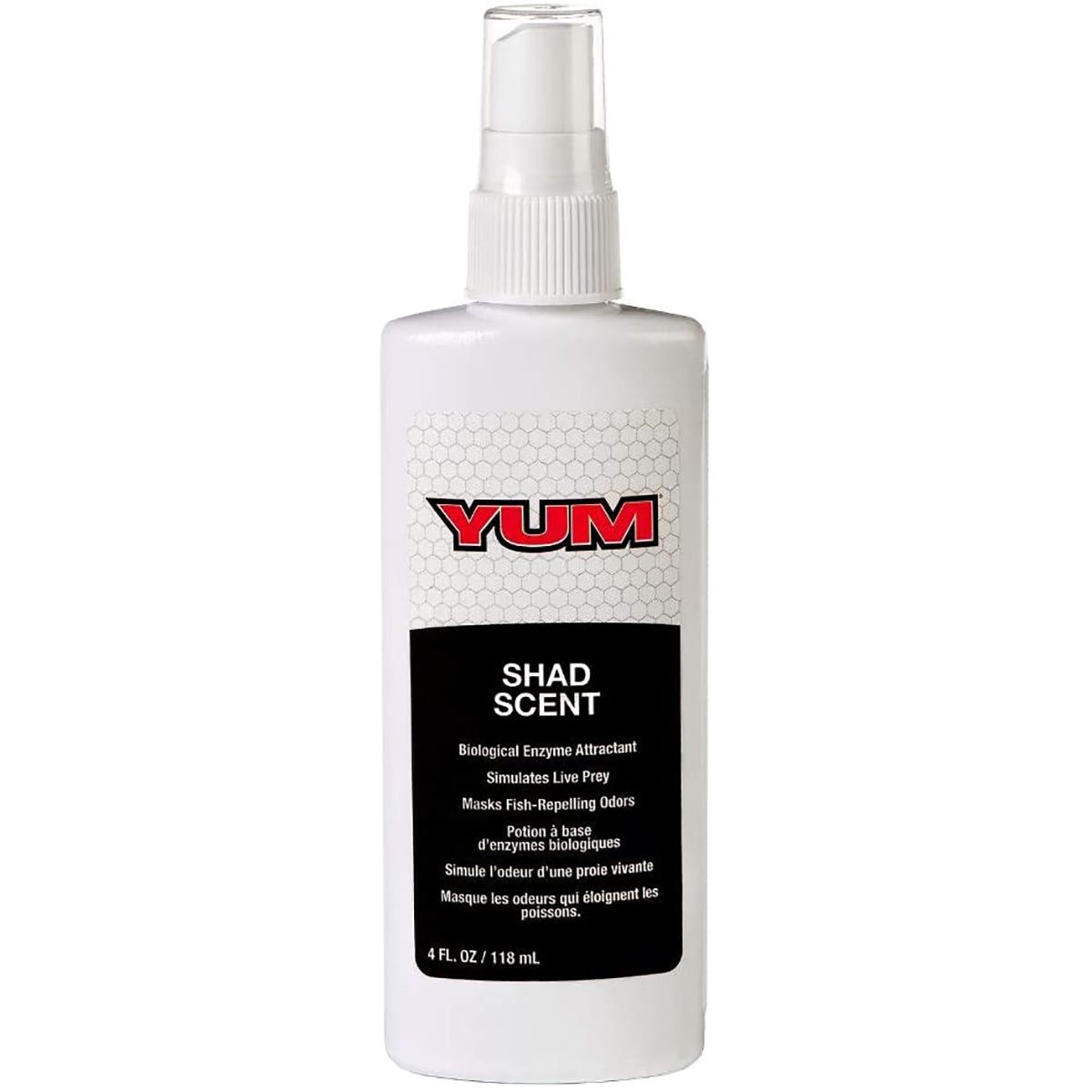 YUM Baits Shad Scent 4 oz. Biological Enzyme Attractant Spray YUM Baits