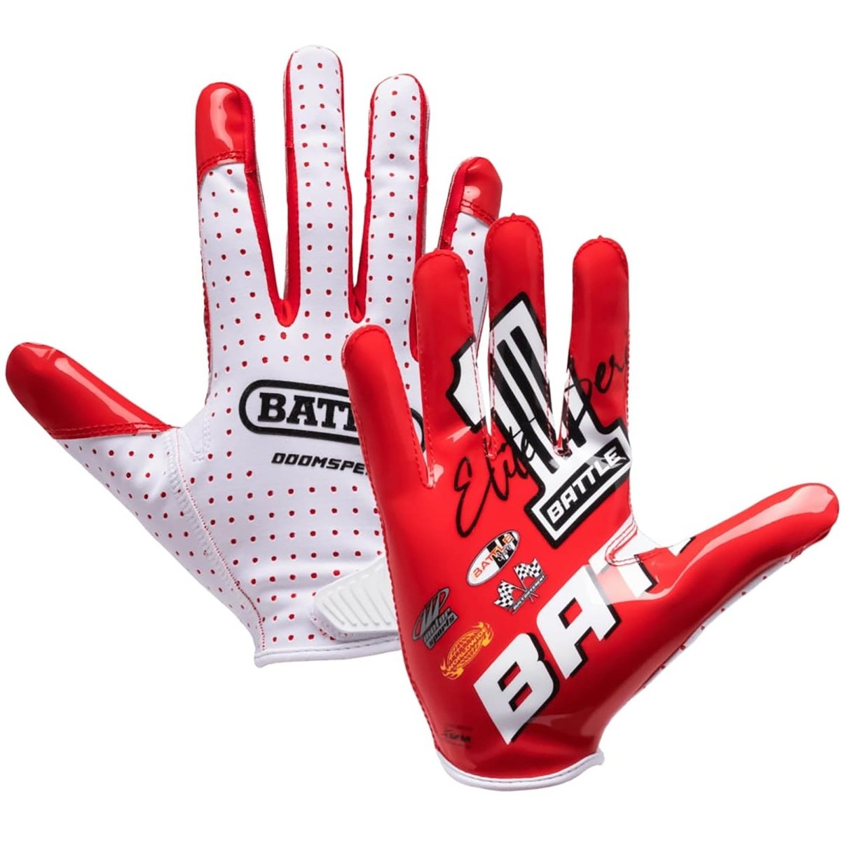 Battle Sports"Racing"Speed Football Receiver Gloves - Forza Sports