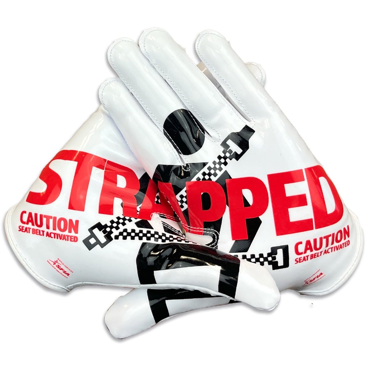 Battle Sports Adult "Strapped" Doom Speed Receiver Football Gloves - Forza Sports