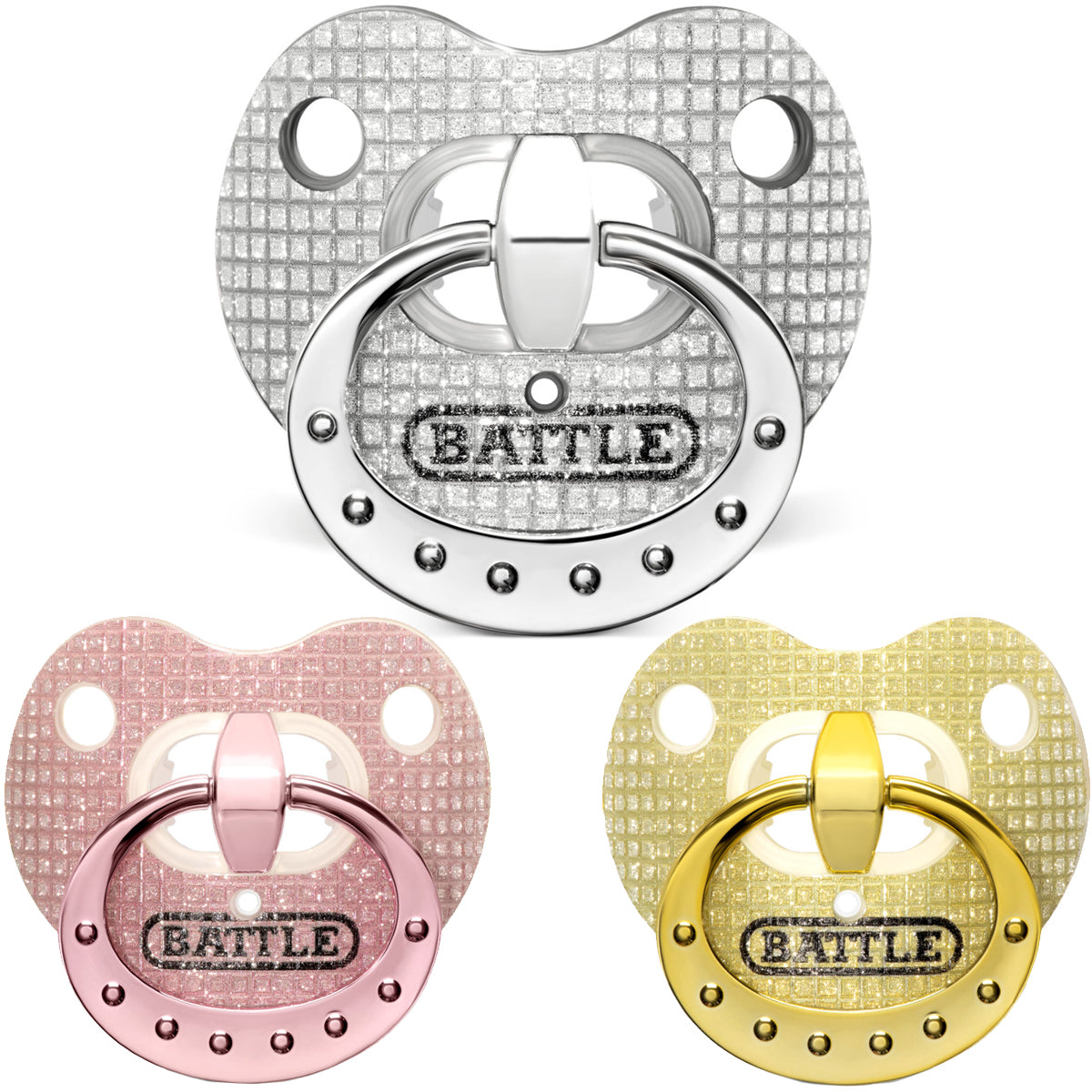 Battle Sports Binky Oxygen 3D Diamonds Lip Protector Mouthguard Battle Sports