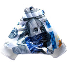 Battle Sports - "Blue Strips" Battle Receiver Football Gloves - Forza Sports