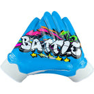 Battle Sports Graffiti23 Doom Adult Football Receiver Gloves Battle Sports