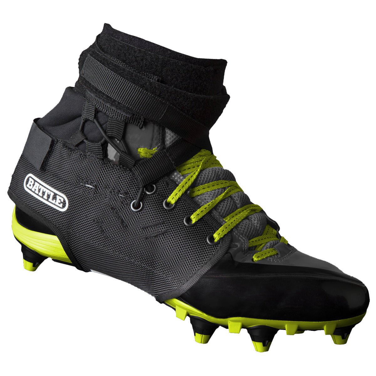 Battle Sports XFAST Over the Cleat Ankle Support System - Black - Forza Sports