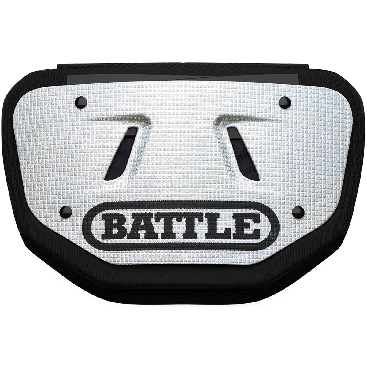 Battle Sports Diamond Youth Chrome Protective Football Back Plate Battle Sports