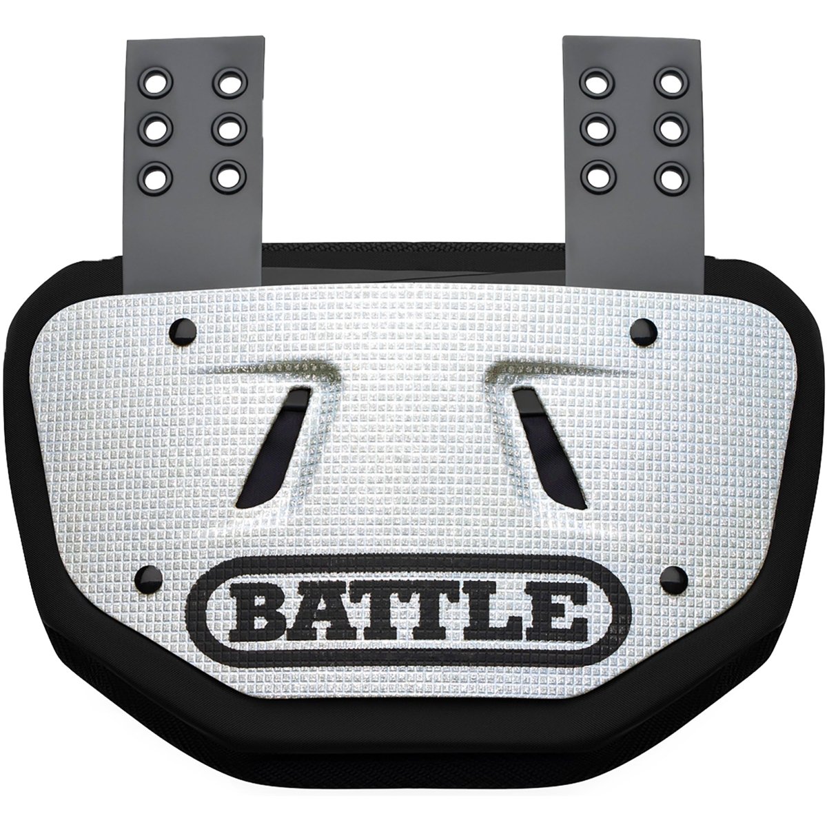 Battle Sports Diamond Youth Chrome Protective Football Back Plate Battle Sports