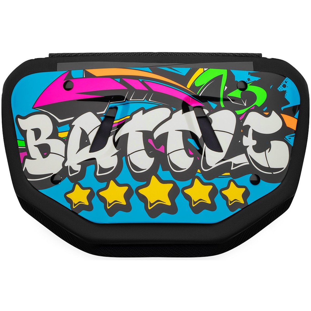 Battle Sports Graffiti23 Adult Chrome Protective Football Back Plate - Forza Sports