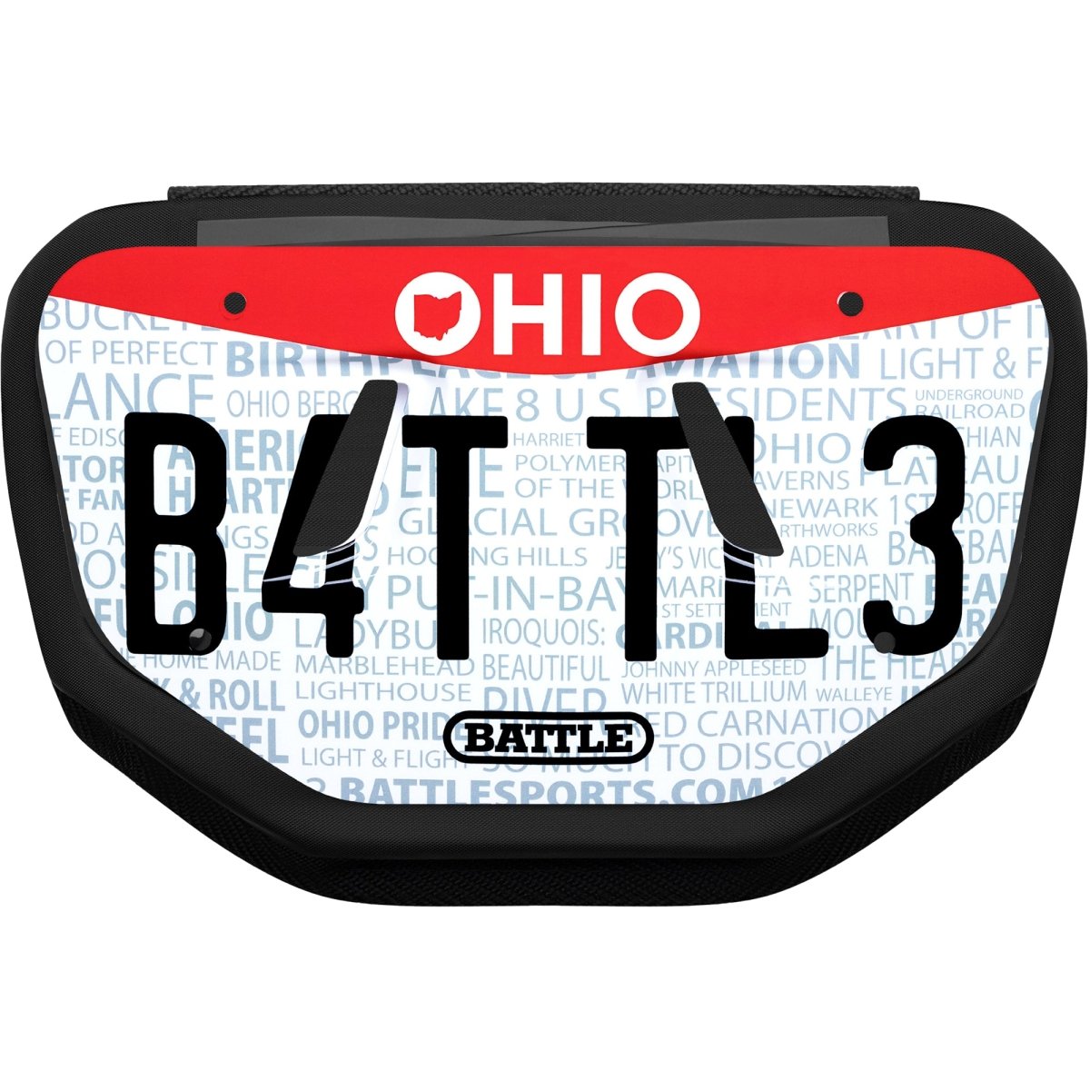 Battle Sports Adult License Plate Protective Football Back Plate - Forza Sports