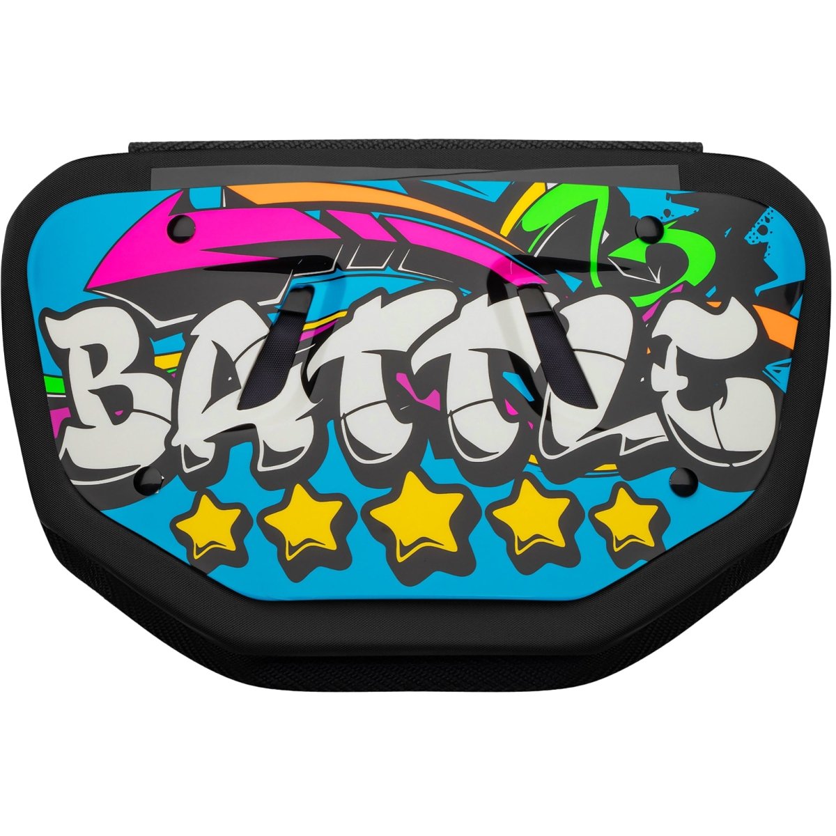 Battle Sports Youth Graffiti23 Chrome Protective Football Back Plate - Forza Sports