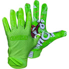 Battle Sports Youth Money Man 2.0 Football Receiver Gloves - Neon Green - Forza Sports