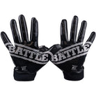 Battle Sports Doom 1.0 Adult Football Receiver Gloves - Black - Forza Sports