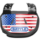 Battle Sports Youth USA Flag Chrome Football Back Plate - Forza Sports