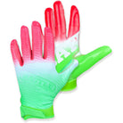 Battle Sports Adult Gradient Doom 1.0 Football Gloves - Watermelon Battle Sports