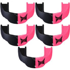 Tapout Youth Protective Sports Mouthguard with Strap 5-Pack - Pink/Black - Forza Sports