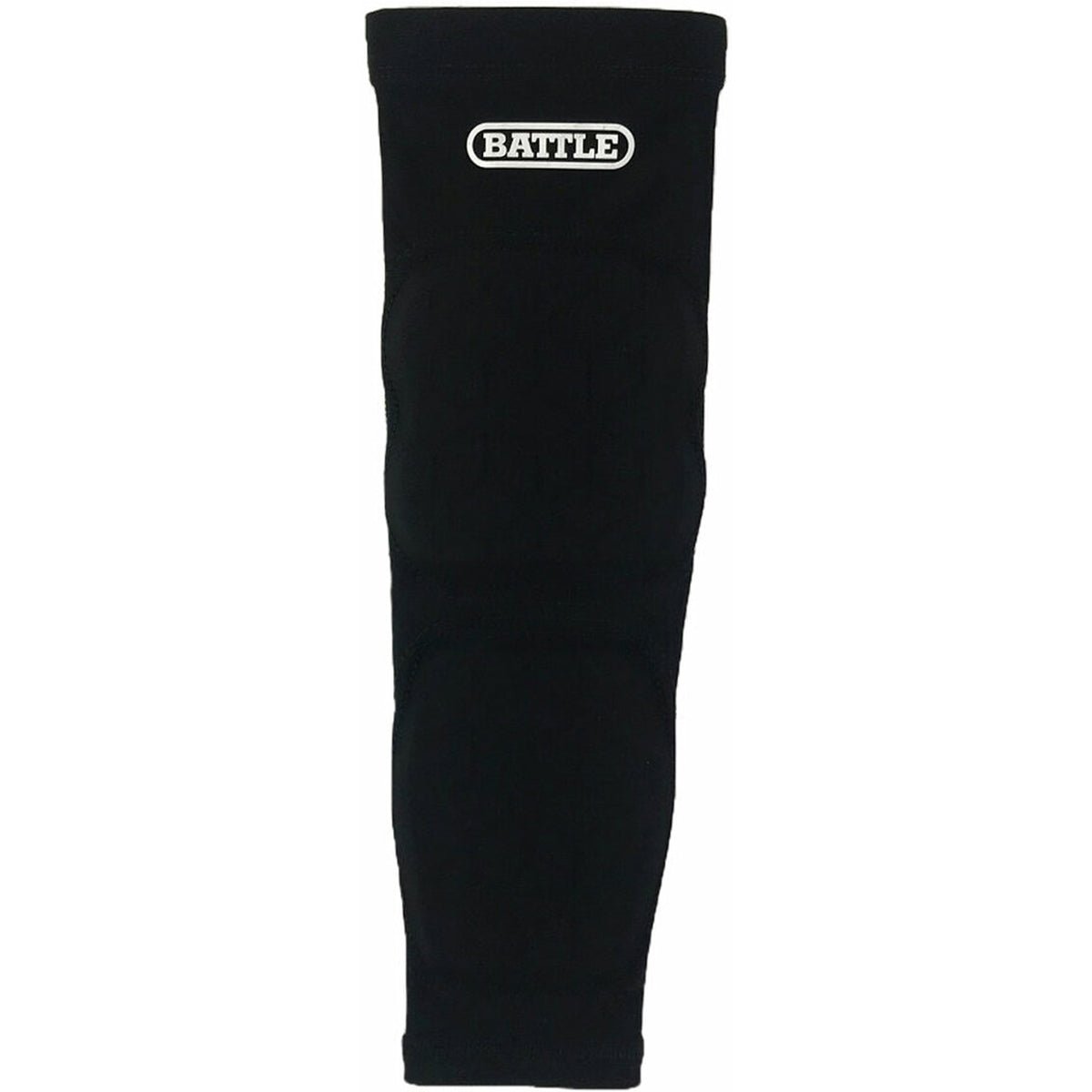 Battle Sports Adult Elbow & Forearm Padded Football Arm Sleeve - Black - Forza Sports