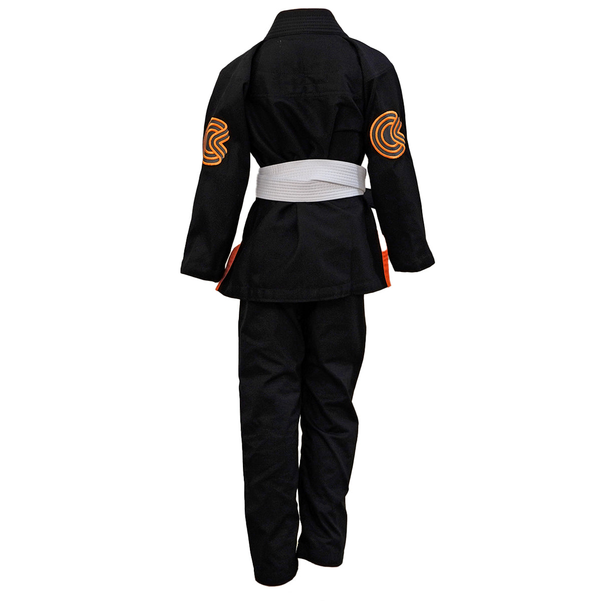 Chaos and Order Kid's Base Label V2 BJJ Gi - Black Chaos and Order