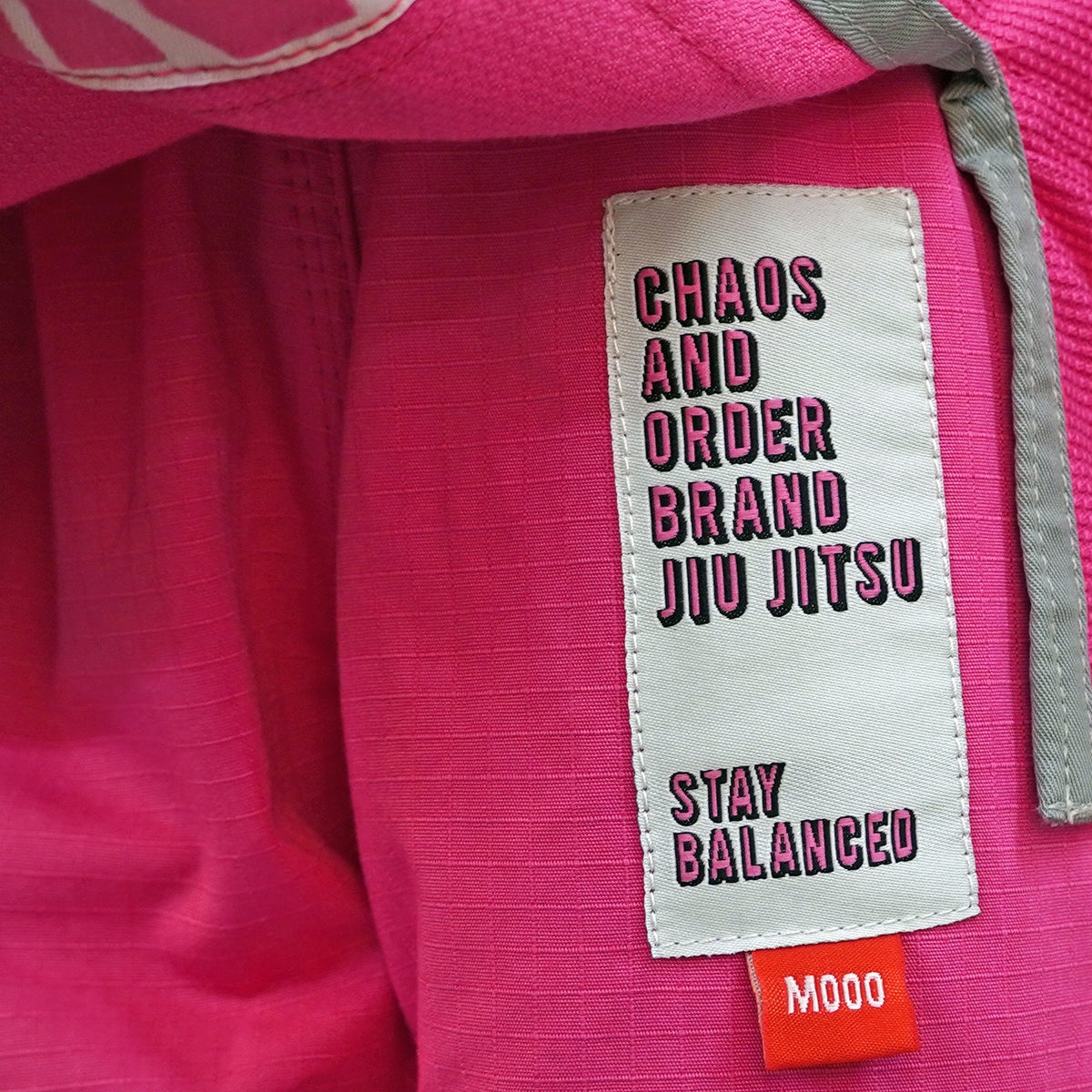 Chaos and Order Kid's Base Label V2 BJJ Gi - Pink Chaos and Order