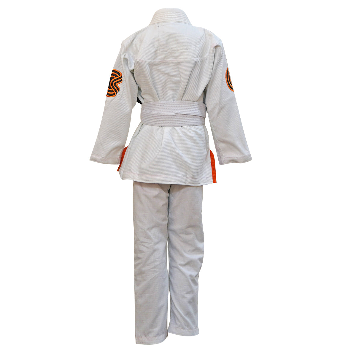 Chaos and Order Kid's Base Label V2 BJJ Gi - White Chaos and Order