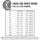 Chaos and Order Elements BJJ Kimono - Gray - Forza Sports
