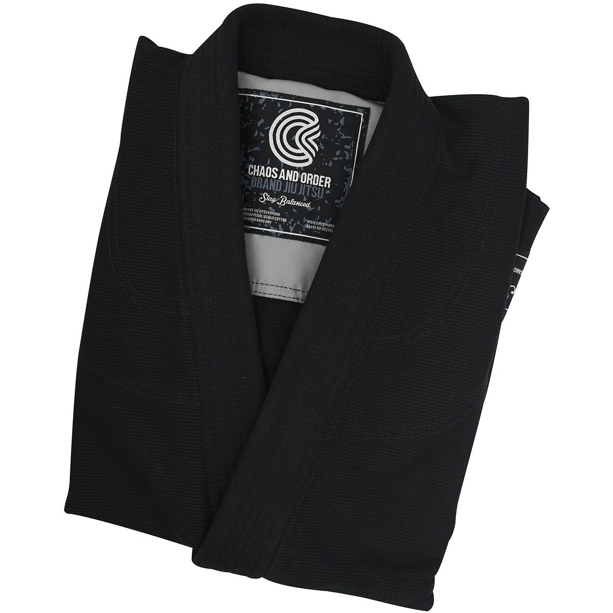 Chaos and Order Static Label BJJ Gi - Black Chaos and Order