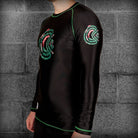 Chaos and Order Zombie Long Sleeve BJJ Rashguard Chaos and Order