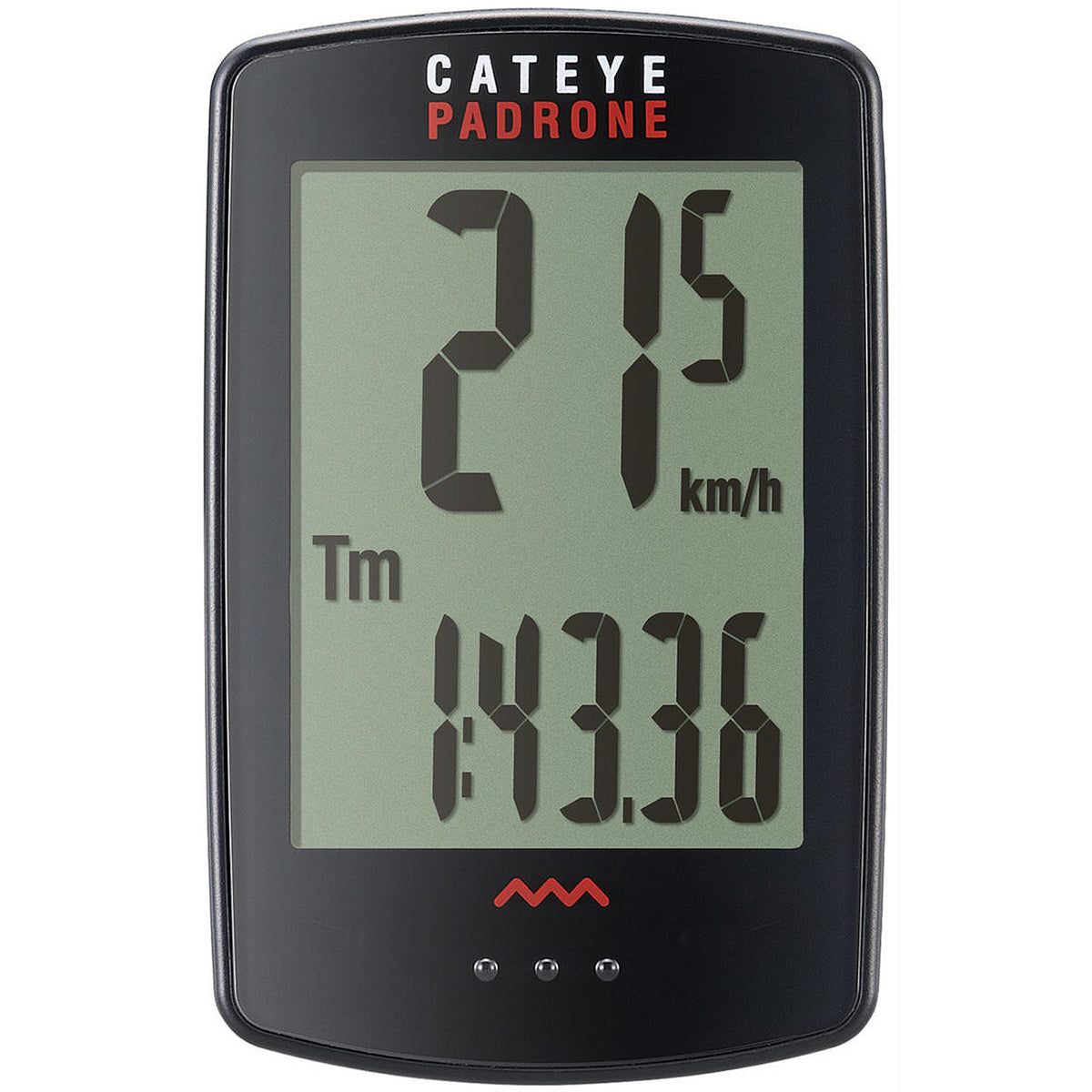 CatEye Padrone Wireless Cycling Computer - CC-PA100W - Black CatEye