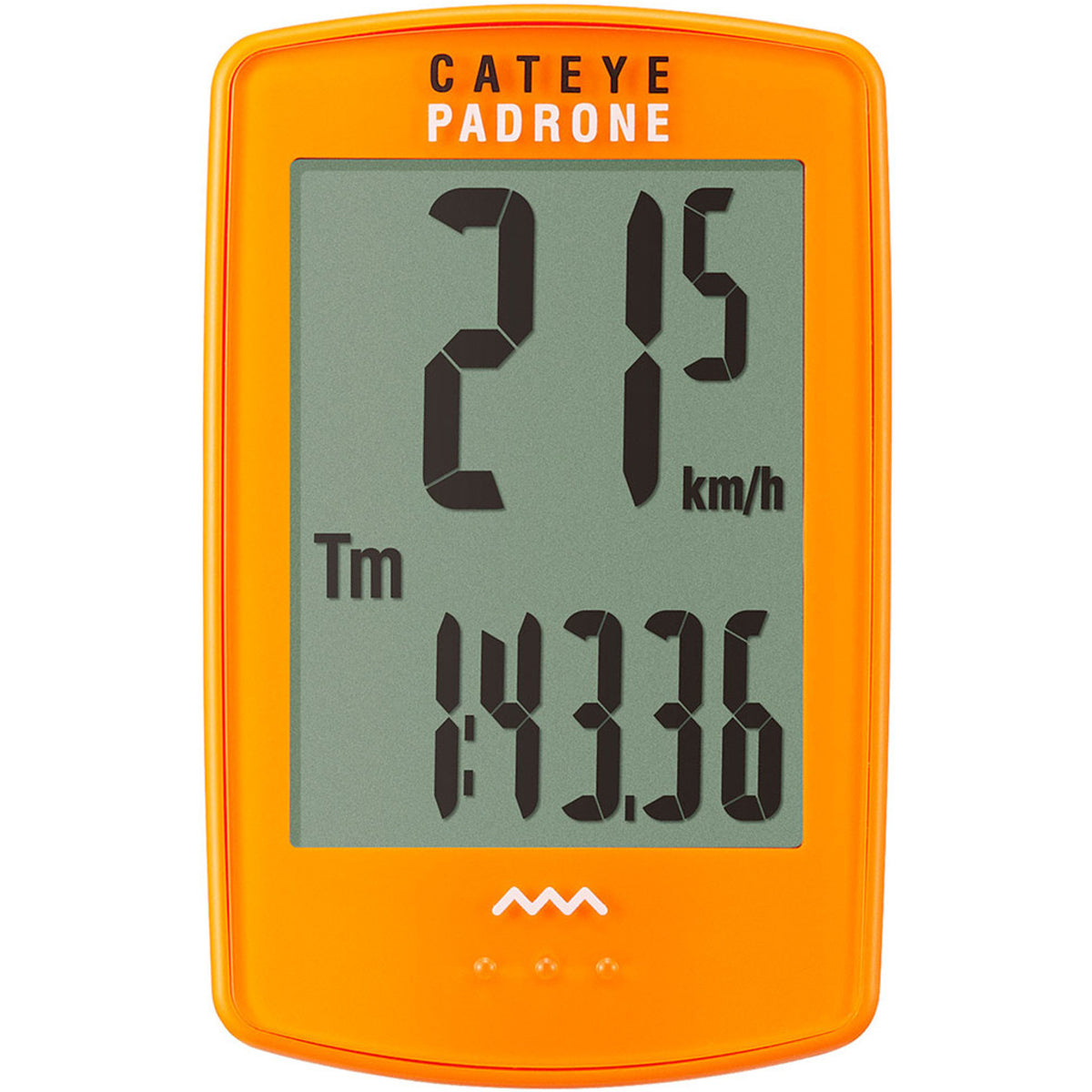 CatEye Padrone Wireless Cycling Computer - CC-PA100W - Orange CatEye