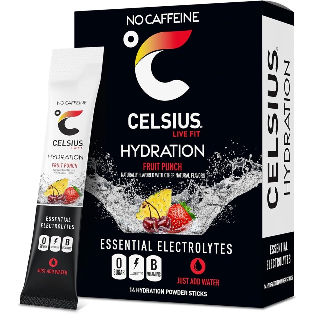 Celsius Hydration Sugar Free Electrolyte Drink Mix 6 Pack - Forza Sports
