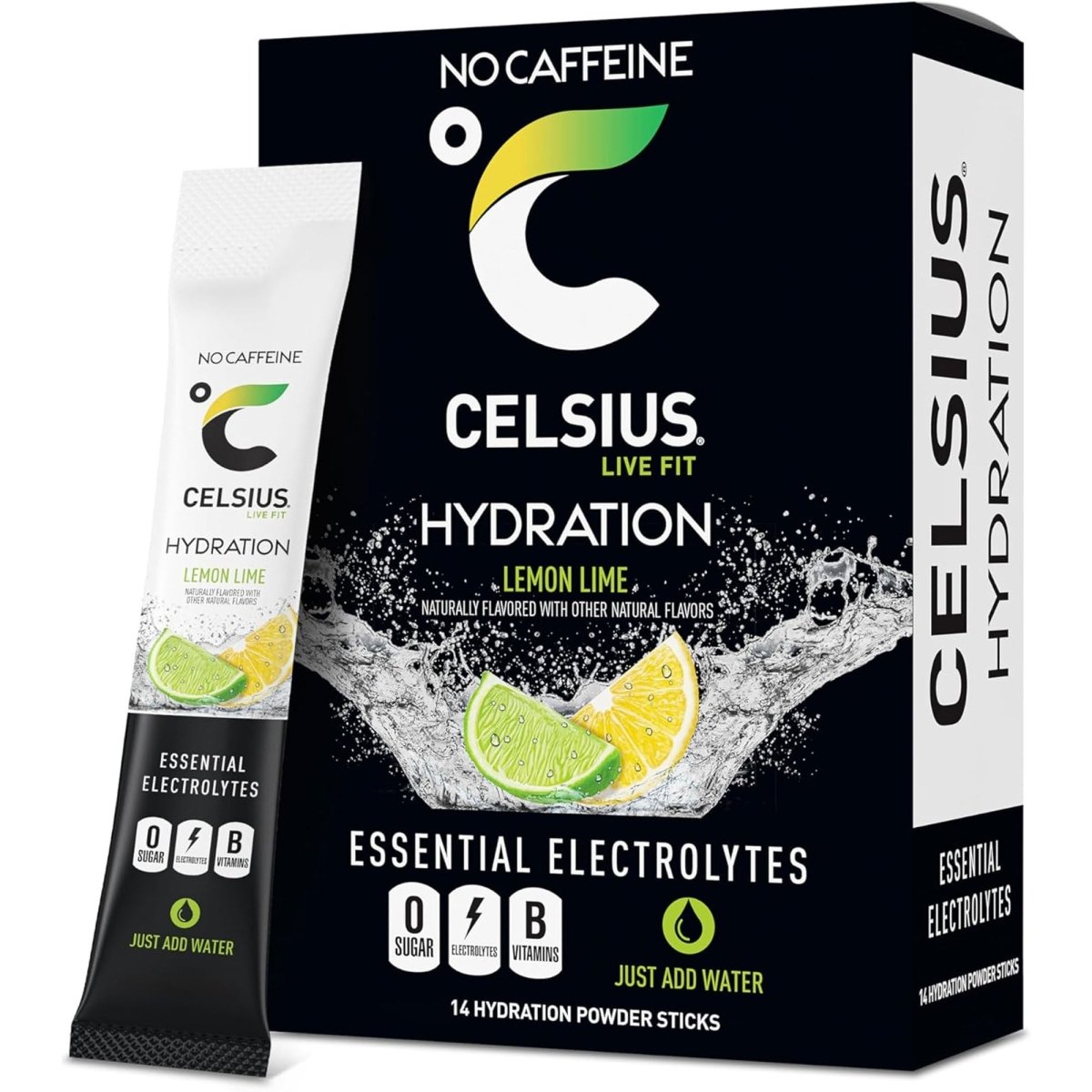 Celsius Hydration Sugar Free Electrolyte Drink Mix 4 Pack - Forza Sports