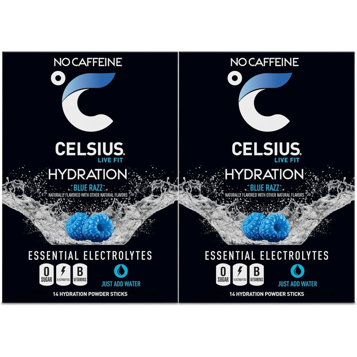 Celsius Hydration Sugar Free Electrolyte Drink Mix 2 Pack - Forza Sports