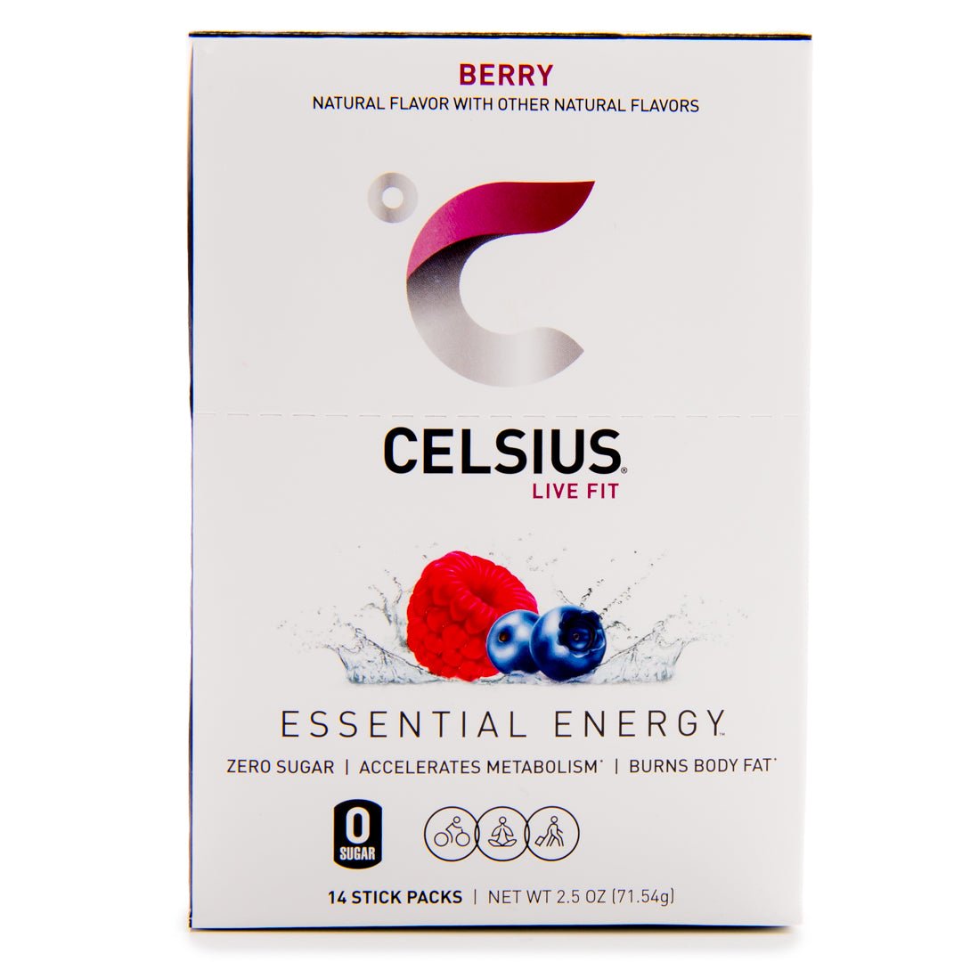 Celsius On - The - Go Zero Sugar Powder Stick Drink Mix 2 Pack - Forza Sports
