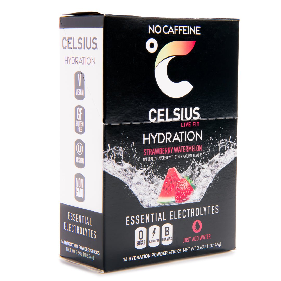 Celsius Hydration Sugar Free Electrolyte Drink Mix 4 Pack - Forza Sports