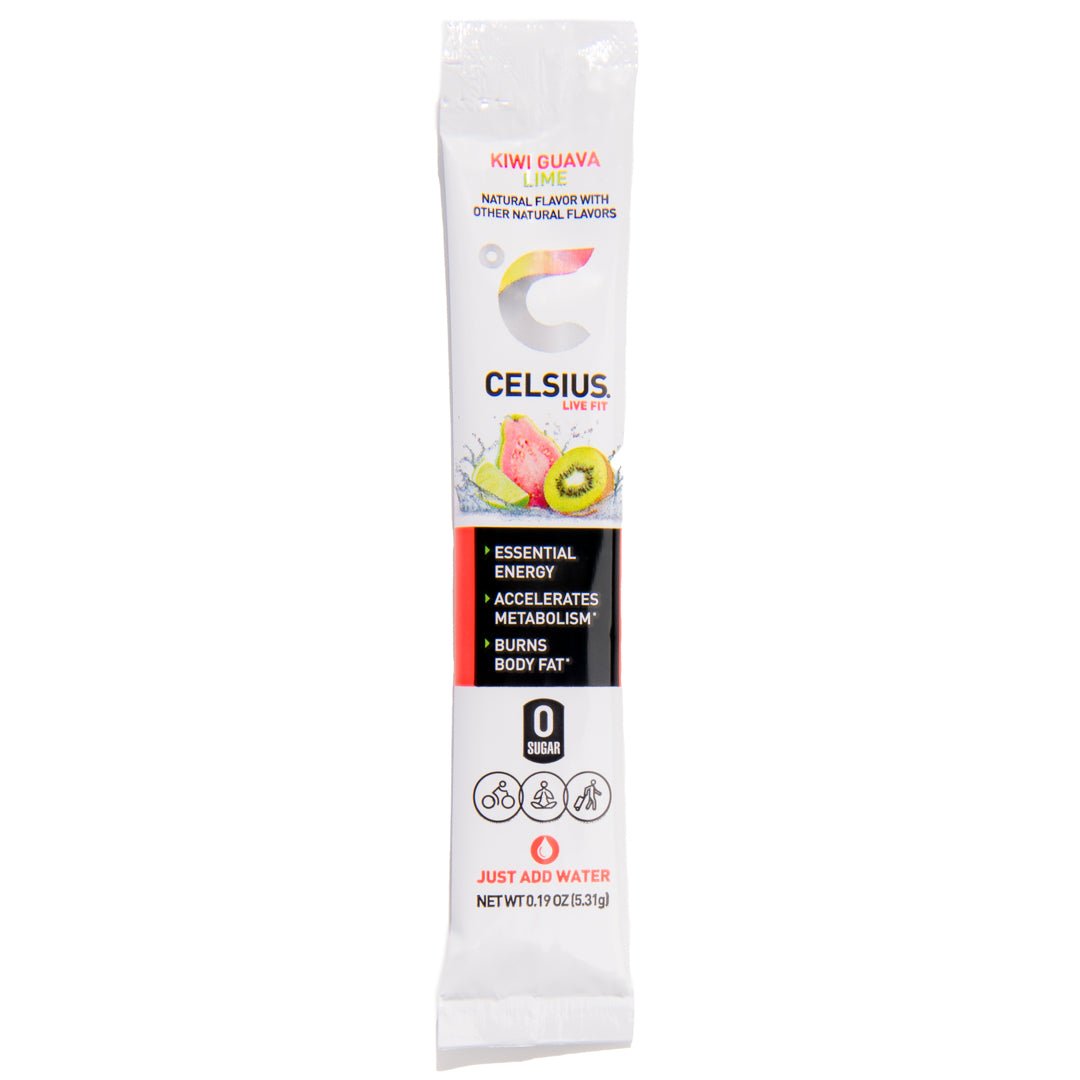 Celsius On - The - Go Zero Sugar Powder Stick Drink Mix 4 Pack - Forza Sports
