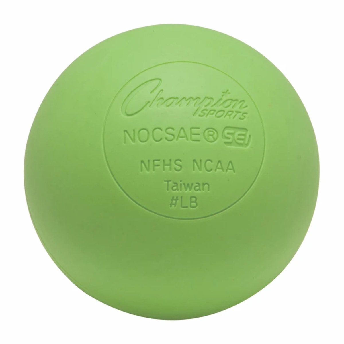 Champion Sports Lacrosse Ball, Green, Bulk Pack - Forza Sports