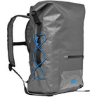 Chums Downriver 32L Waterproof Rolltop Backpack - Gray Chums